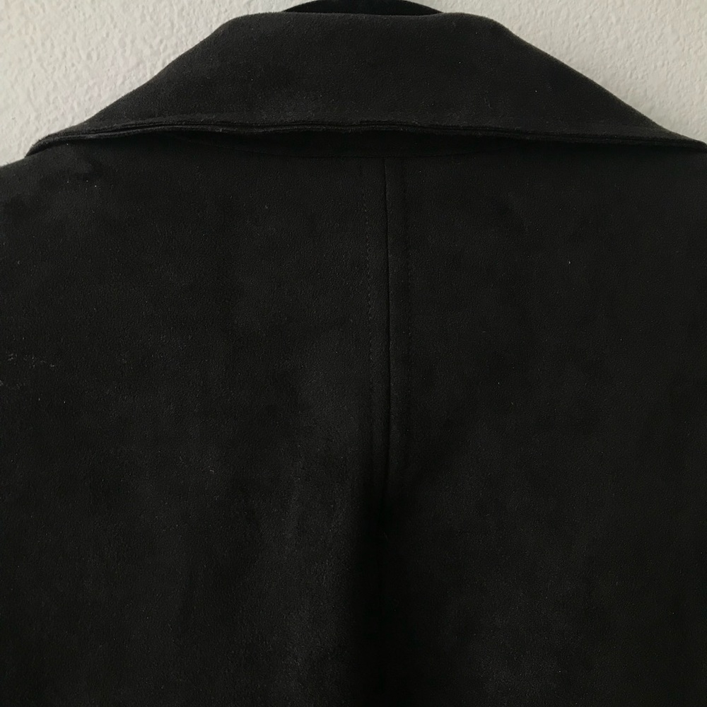 Kut from the Kloth Faye Long Coat Black Small Blazer - Picture 7 of 8